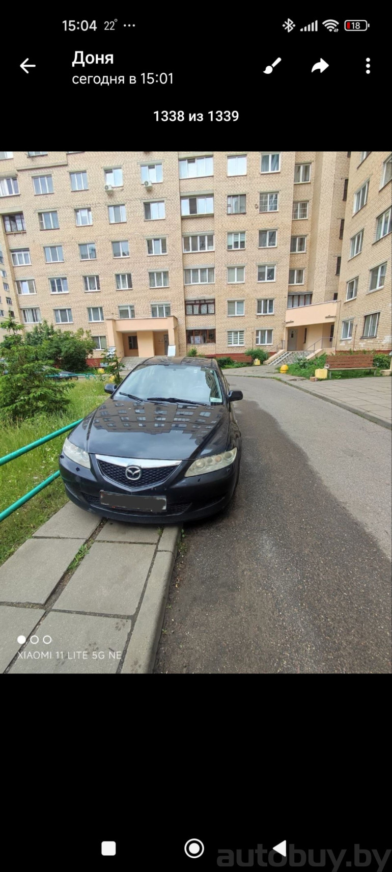 Mazda 6 1 поколение (GG), 2003 года