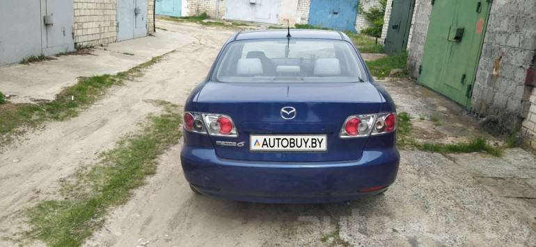 Mazda 6 1 поколение (GG), 2004 года