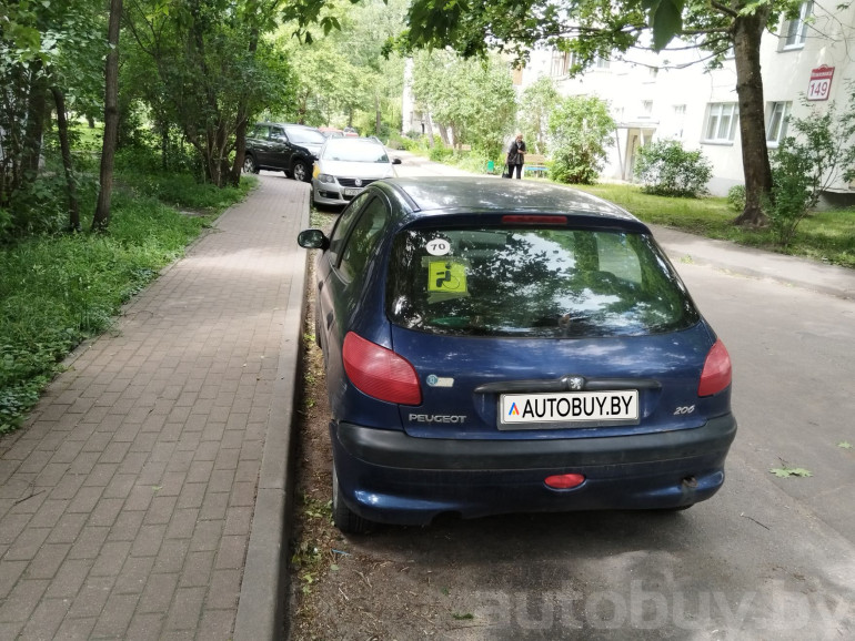 Peugeot 206 1 поколение, 2002 года