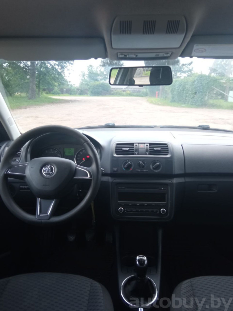 Skoda Fabia 2 поколение [рестайлинг], 2014 года