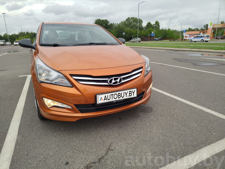 Hyundai Solaris 1 поколение [рестайлинг], 2015 года