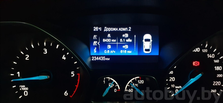 Ford Focus 3 поколение [рестайлинг], 2016 года