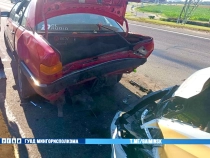 Столкновение четырёх автомобилей на МКАД: есть пострадавший