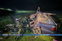 Ночной удар на трассе Р-88: водитель BMW и пассажир погибли